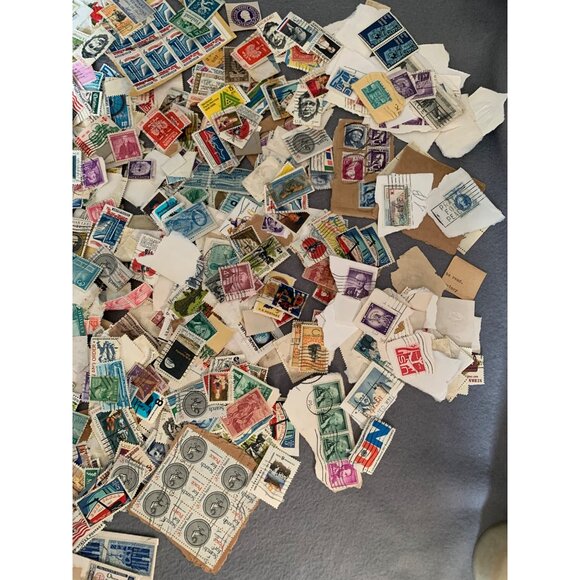 Vintage Postage Stamp Collection - Picture 2 of 15